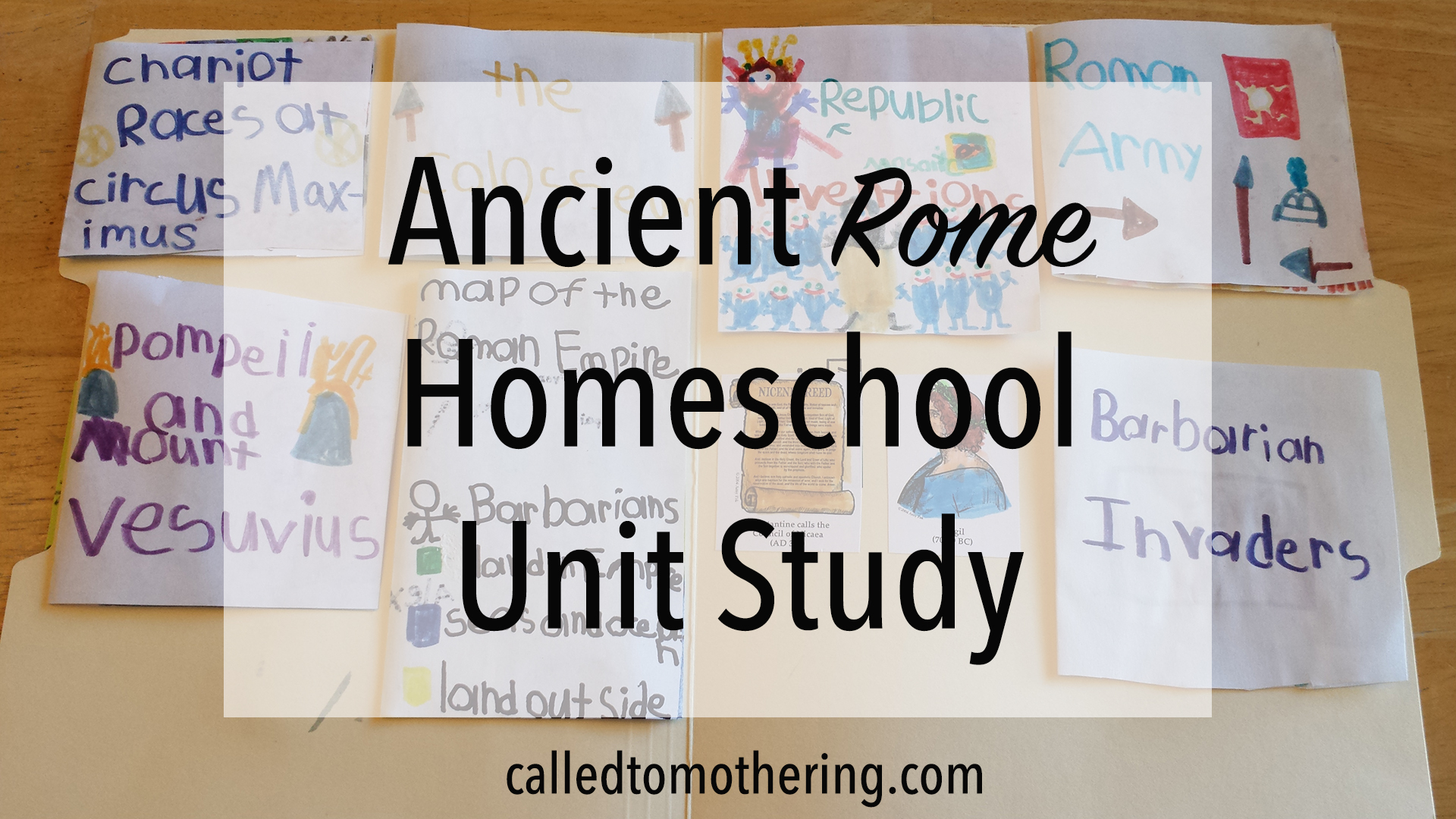 Ancient Rome Homeschool Unit Study