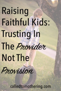 How to develop faithful kids without placing home education higher than God.