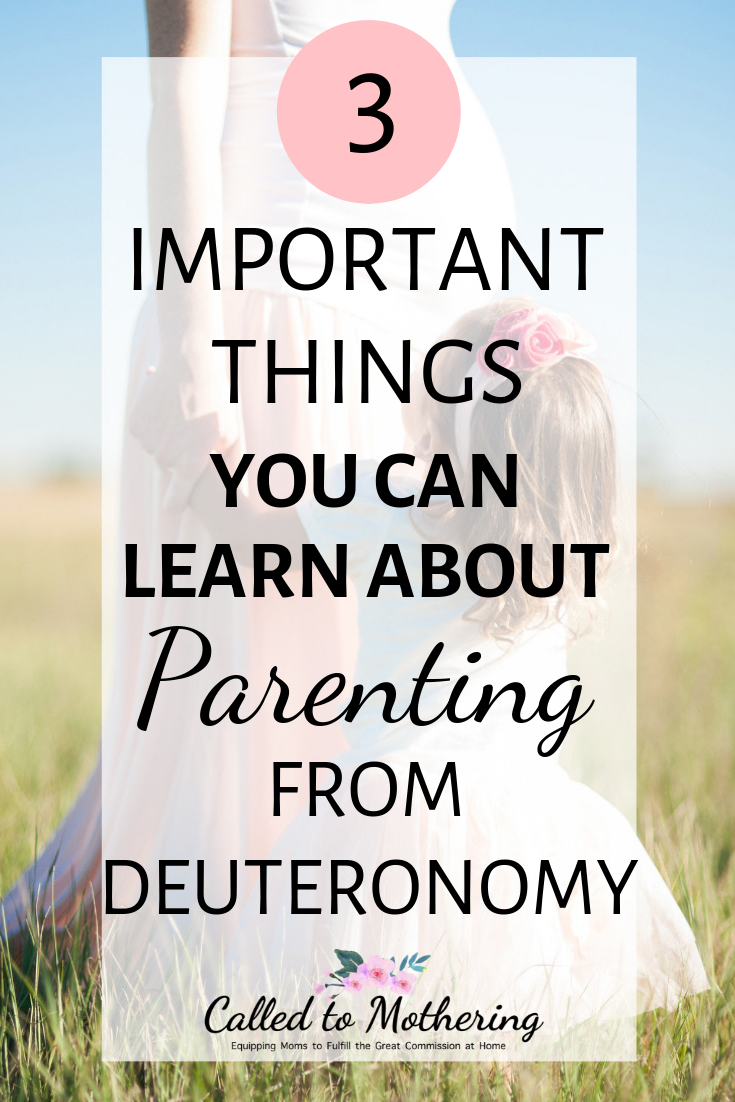 3 Important Things You Can Learn About Parenting From Deuteronomy