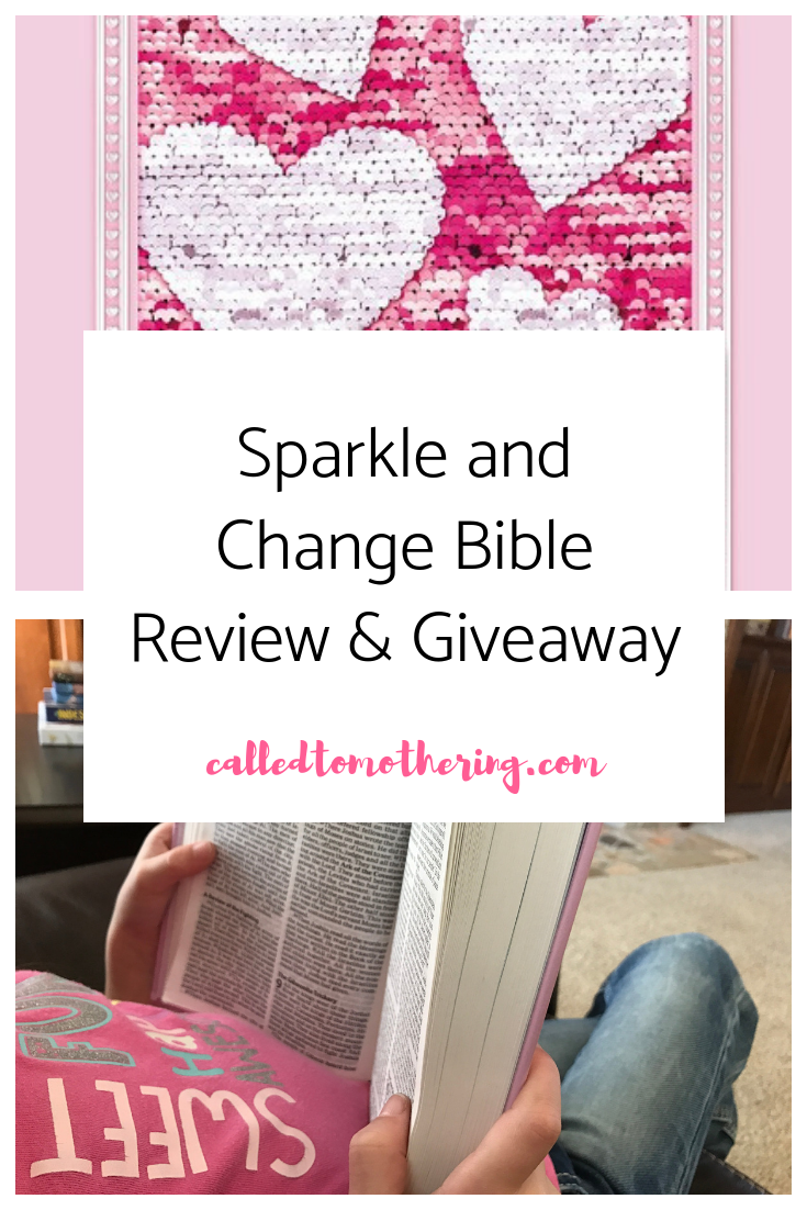 Sparkle and Change Bible Review and Giveaway