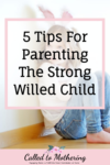 5 Tips For Parenting The Strong Willed Child – Called To Mothering