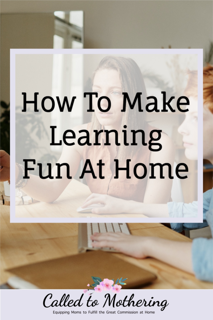 Creative ways to help your children have fun while they learn, so that lessons stick with them!