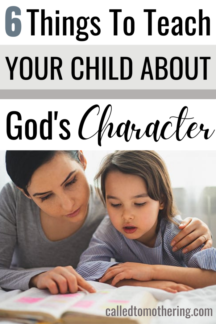 Six important things you must teach your child about God in order for their faith to grow and flourish! 
